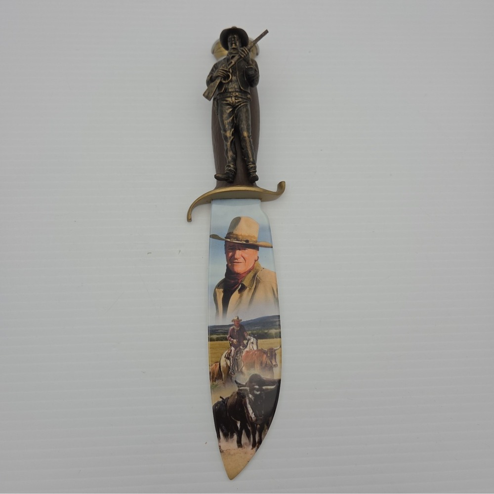 John Wayne Collectable Western Legend Plaque Bradford Exchange